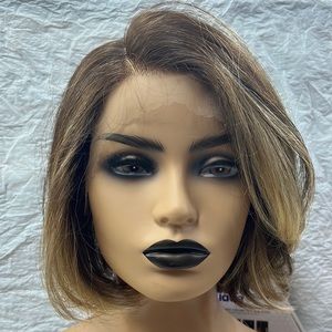 Balayage mocha bob